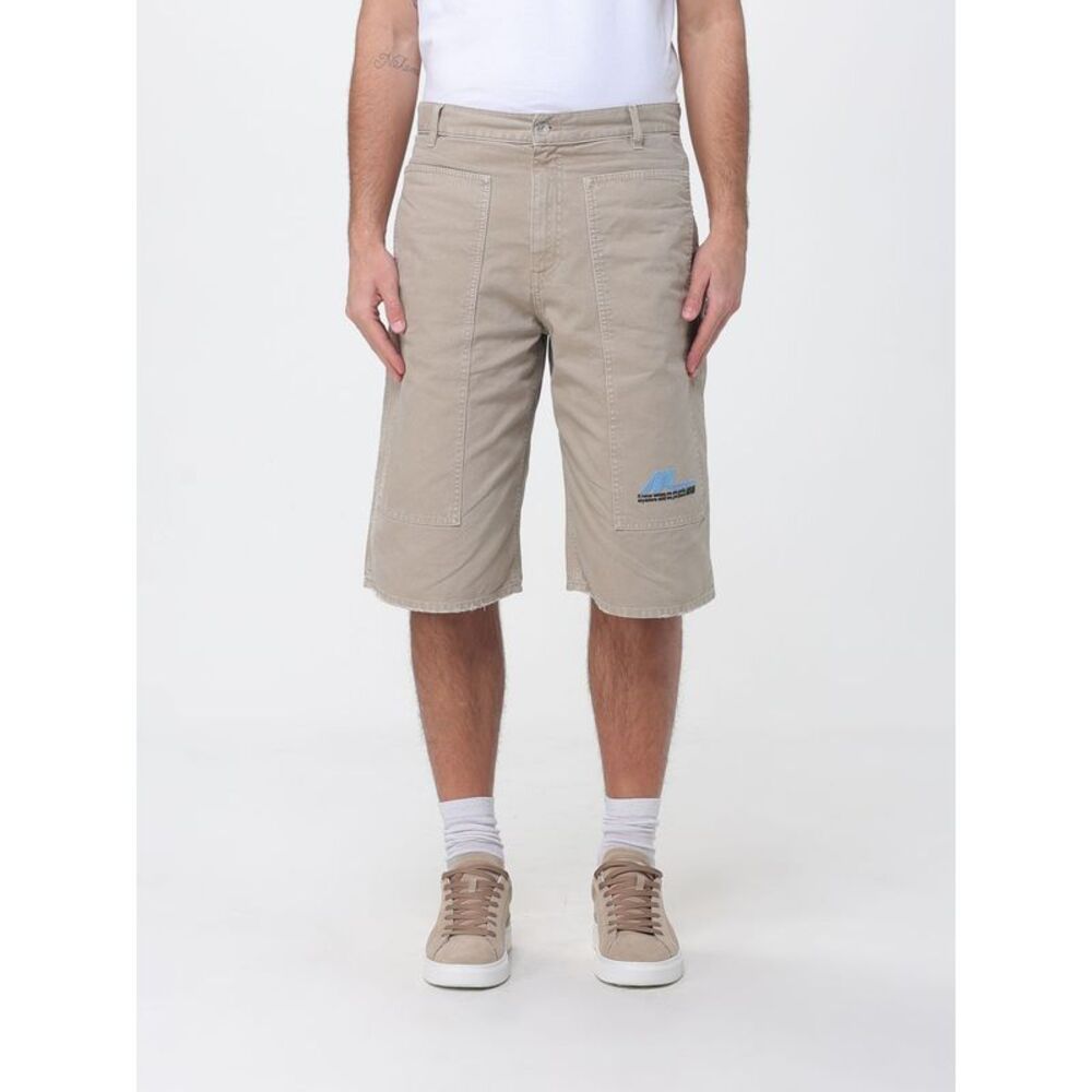 Msgm Men Cotton Shorts Msgm